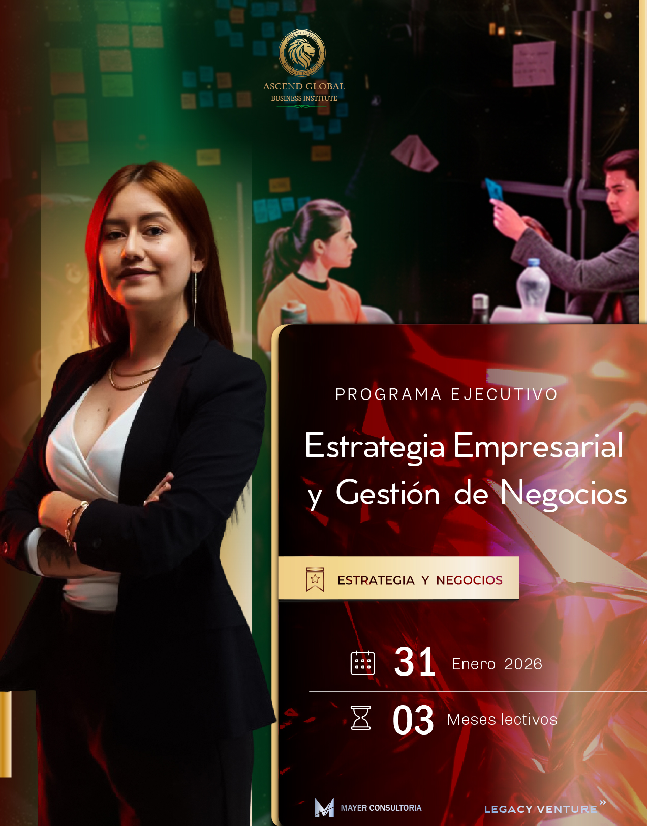 Ejecutivos en reunión